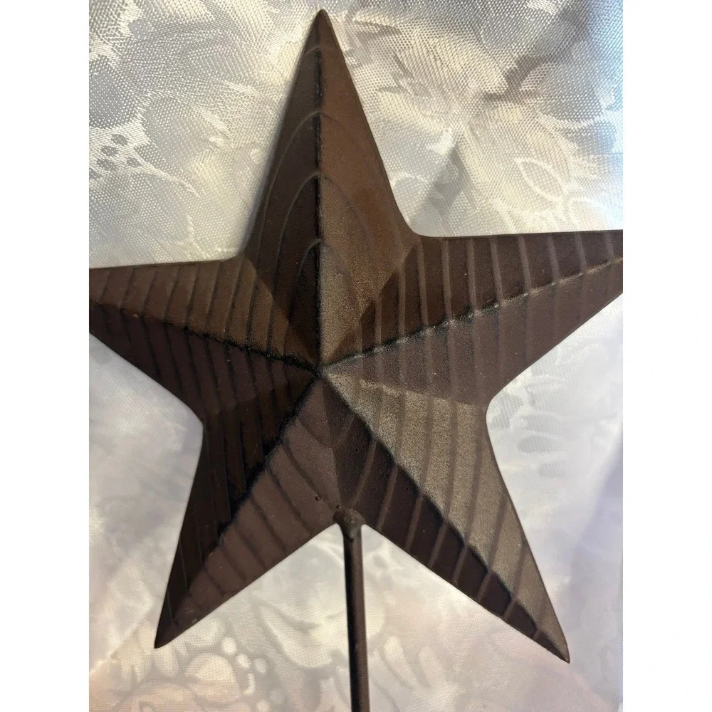 Rustic Star‎ Wall Hook with Ceramic Knob